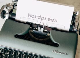WordPress home